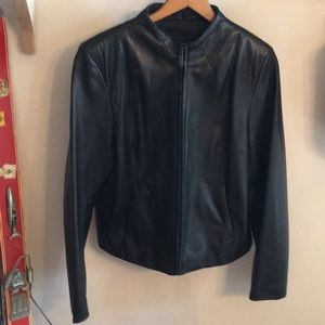 Lamb leather Jacket